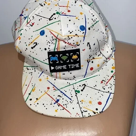 LC Waikiki Unisex Multicolor Meteor Shower Game Time Hip Hop 5 Panel Cap OS - Picture 2 of 9